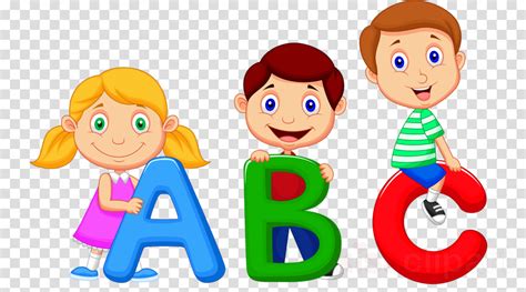 Clipart Kids Alphabet Clipart Kids Alphabet Transparent Free For