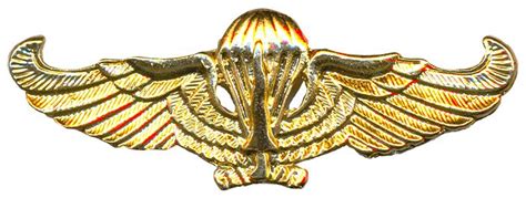Parachutist Basic Parachutist Paratrooper Badge