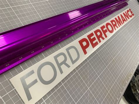 Ford Performance Sticker Decal Fits F 150 Raptor Mustang Etsy