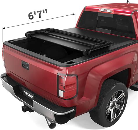 Buy Oedro Soft Tri Fold Truck Bed Tonneau Cover Compatible With 2014