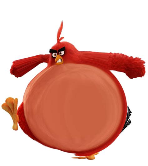 Fat Red From Angry Birds Photo Manipulation By Penguindareangel12 On