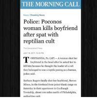 The Morning Call News Breaking News Police Poconos Woman Kills