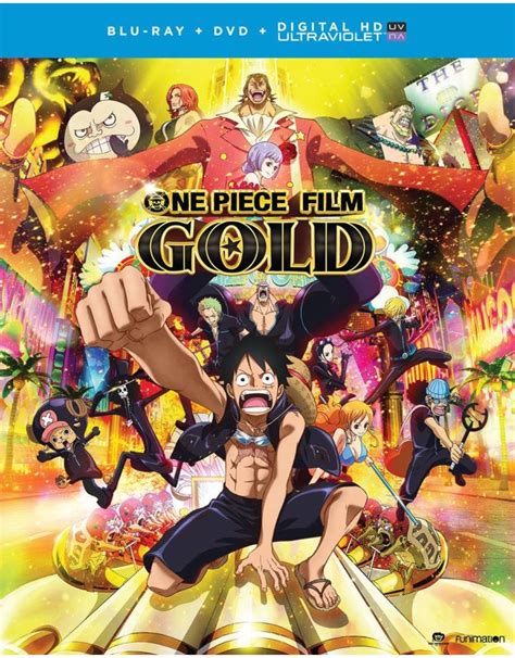 Funimation Entertainment One Piece Film Gold Blu Raydvd Collectors