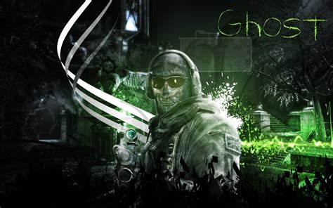 Download Ghost Mw2 By Xrafael By Criggs89 Mw2 Ghost Wallpaper Mw2