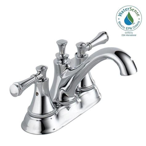 Best kitchen faucets for your home | the home depot. Delta Silverton 4 in. Centerset 2-Handle Bathroom Faucet ...