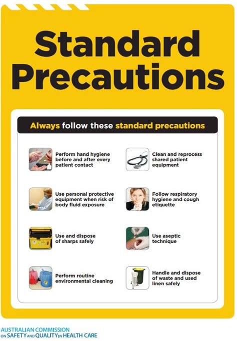 Standard Precautions Sign Printable