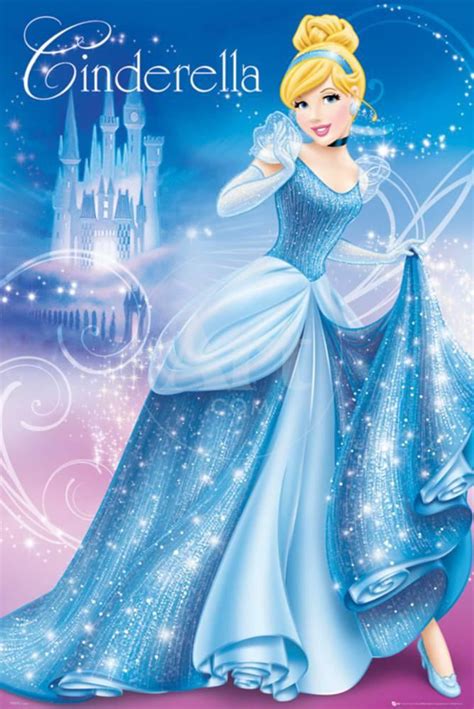 Disney Princess Cinderella Poster 24x36 Sold By Artcom