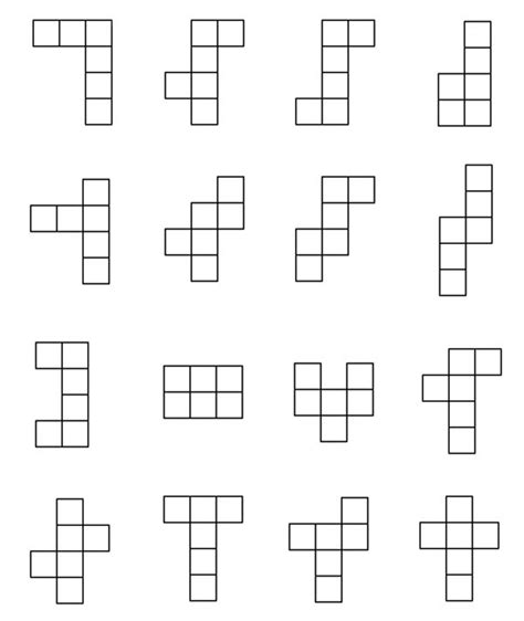Which 2 D Shapes Form 3 D Cubes Quiz