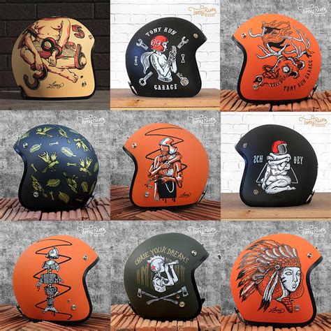 Helmets Painting Collection On Behance Motorcycle Riding Gear