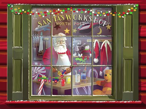 Santas Workshop North Pole Digital Art By Larry Hausen