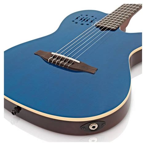 Godin Multiac Encore Elektro Klasik Gitar (Trans Blue ...