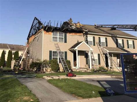 Grill Fire Destroys Townhouse