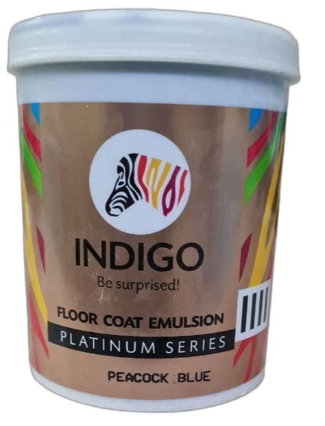 Indigo Floor Coat Emulsion Paint Packaging Size 1 Litre At Rs 730can
