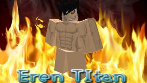 Do you need attack on titan roblox id? Roblox Eren Titan Shifter Script Game | Free Robux Live