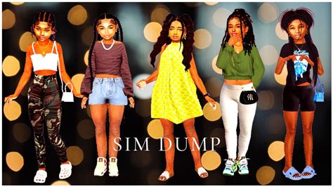Patreon Female Child Sim Dump Cc Folder And Sim Download Sims 4