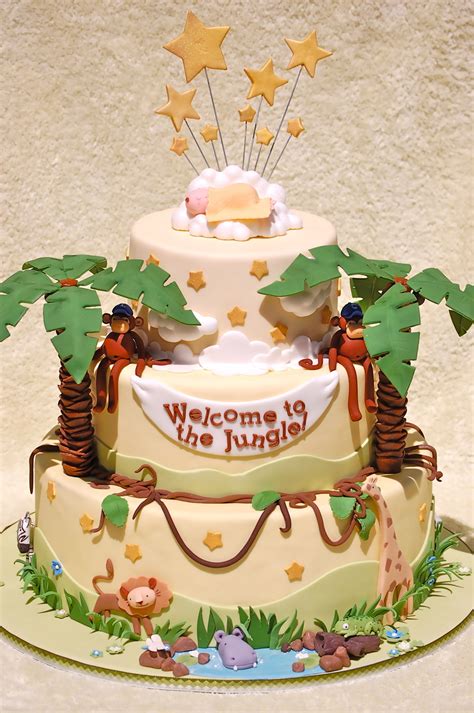 You may just find the perfect one for your b. Jungle Baby Shower For Deedee - CakeCentral.com