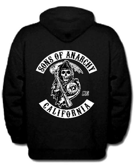 Sons Of Anarchy Samcro Soa Pullover Hoodie Hooded By Pjsanz