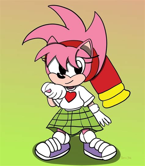 Fleetway Sonic The Comic Amy Rose By Beatle Yee On Deviantart