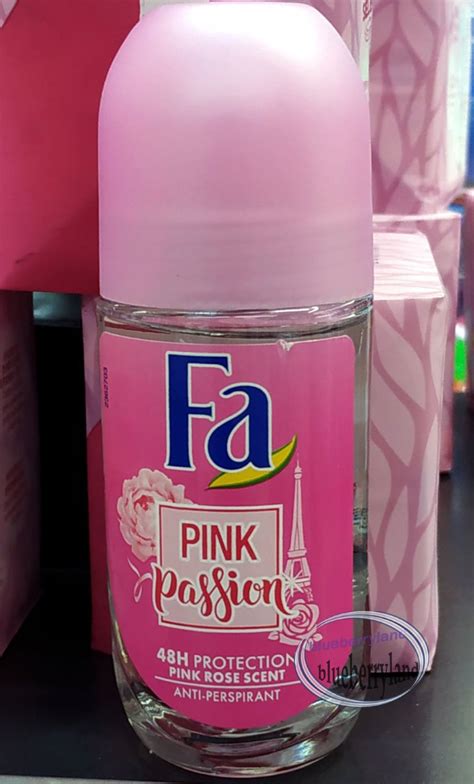 Fa Pink Passion Floral Fragrance Roll On Deodorant Antiperspirant 48