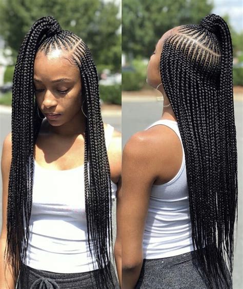The women are very creative when it comes to style, beauty, fashion and hair. Pin by geraldine Webster on Braided | Micro braids ...