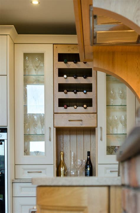 Oak Wine Unit Kitchen Done By Newhaven Kitchens Carlow Newhaven