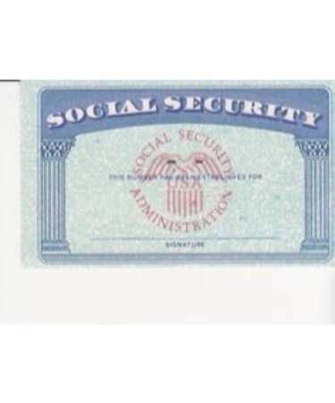 Citizen age 18 years or older with a u.s. 99 Create Make A Social Security Card Template Formating ...