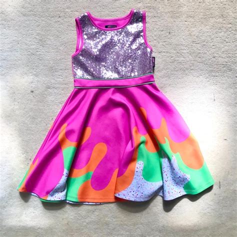 Jojo Siwa Dresses Jojo Siwa Pink Sequined Twirl Dance Dress Poshmark