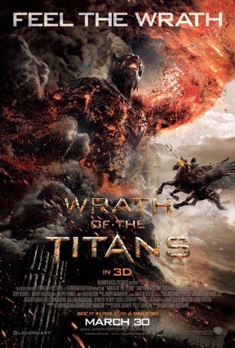 Wrath Of The Titans Posters Y Tráiler Revelados Play Reactor