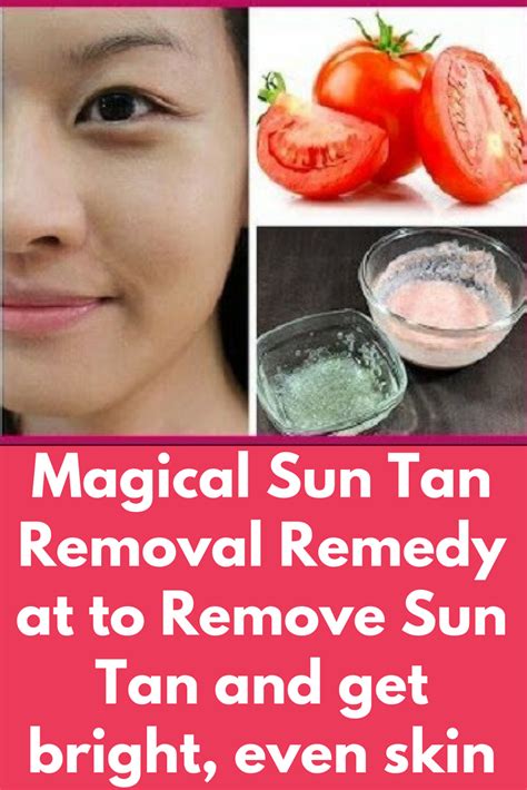 Magical Sun Tan Removal Remedy At To Remove Sun Tan And Get Bright