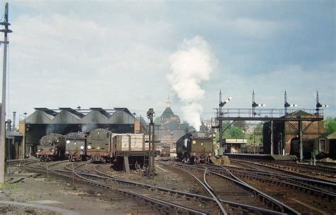 Tunbridge Wells West Station And Engine Shed In May 1963 British