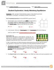 5 an asymptotic power analysis. HardyWeinbergSE Fillable.pdf - Anoosha Trehan Name Date ...