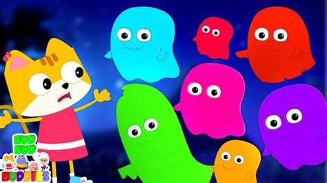 Twelve Little Ghosts Halloween Rhyme And Song For Kids Youtube