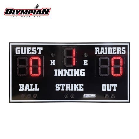 Baseball Softball Scoreboards