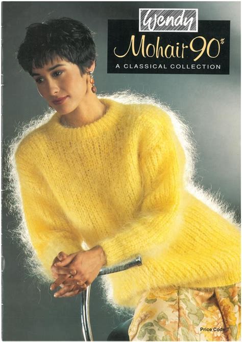 Vintage Mohair Sweater Knitting Pattern Throwbackthursday Винтажные