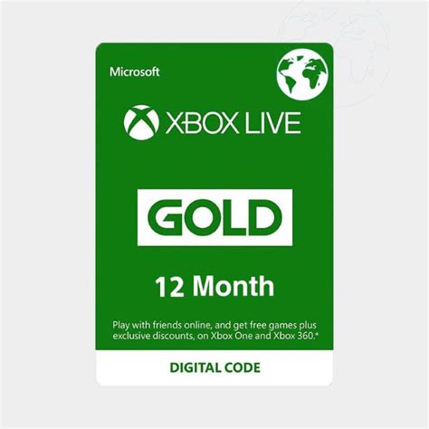 Xbox Live Gold Subscription Card Xbox Live Global 12 Months Fast