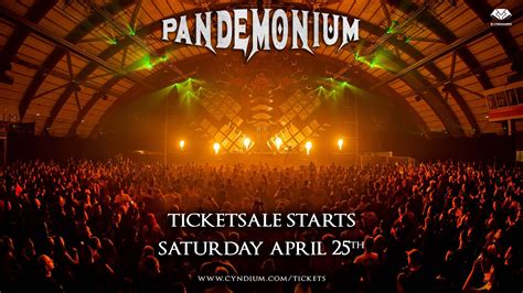 Start Ticket Sale Pandemonium 28 11 2020 Cyndium
