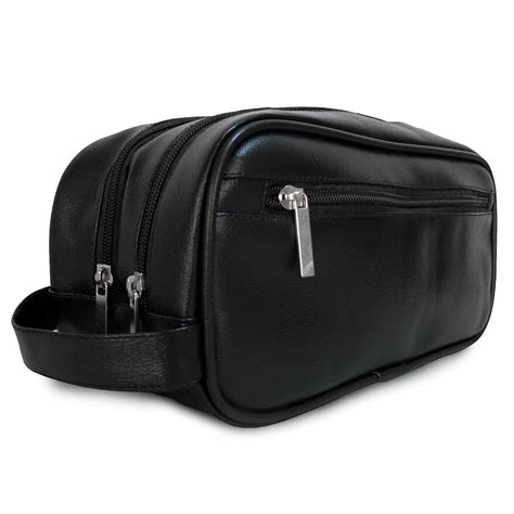 Mister Bag Leather Travel Toiletry Bag For Men Or Women Waterproof Travel Size Ebay