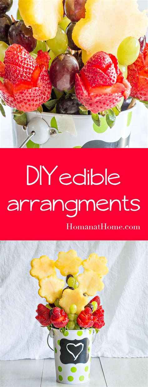 Diy Edible Arrangements Homan At Home Edible Arrangements Fruit