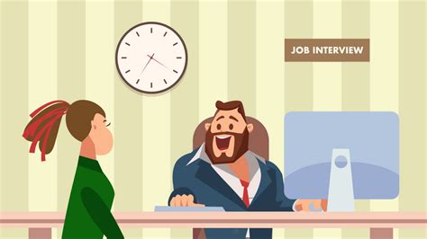 Premium Job Interview Illustration Pack From Business Illustrations