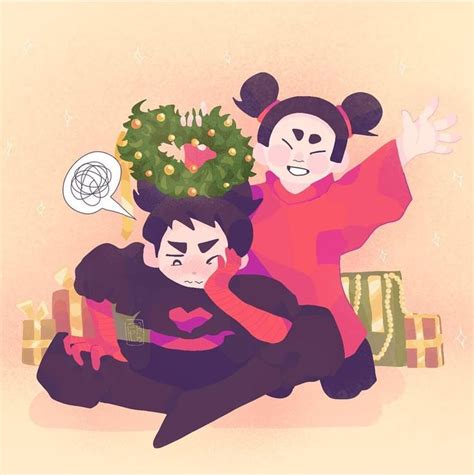 Pucca Xmas Pucca Anime Funny Love