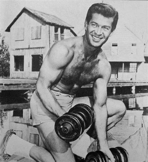 George Nader Sexy Clipping Hairy Chest 1950s Bodybuilder Bandw Photo Ellery Queen 999 Picclick