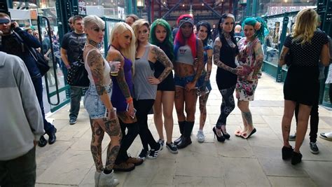 Tattooed Girls At The London Tattoo Convention 2013 Flickr