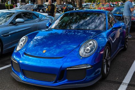 Blue Porsche 911 Gt3 Autos