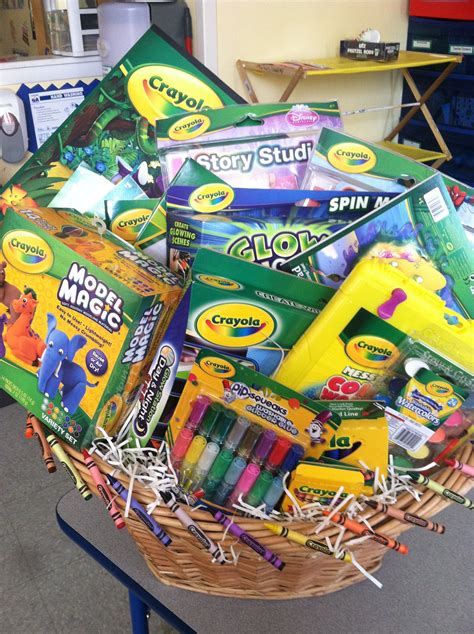 Crayola T Basket Art T Basket Auction T Basket Ideas Diy