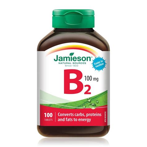 Where To Buy Vitamin B2 Riboflavin Tablets 100 Mg