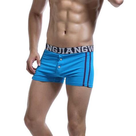 Kwanz Male Underwear Gay Boxer Men Underpants Boxer Shorts Brand Men
