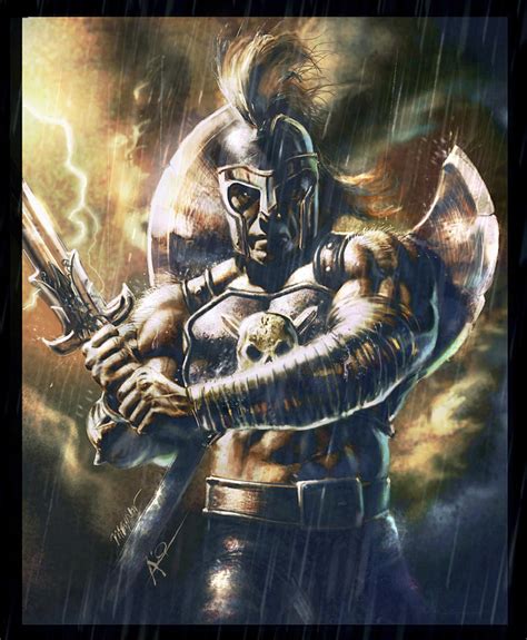 Ares God Of War By Rudyao On Deviantart