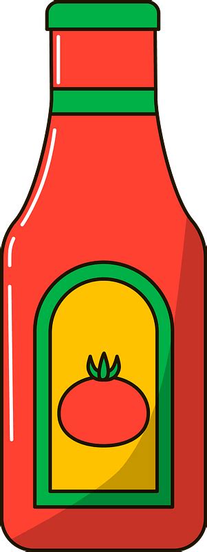 Ketchup Clipart Png Free Png Image