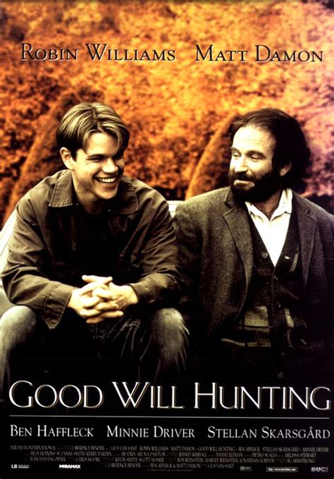 Will asks if the gesture. Will Hunting - film 1997 - AlloCiné