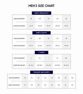 Size Chart Know Your Perfect Fit Before Shopping Cottonworld